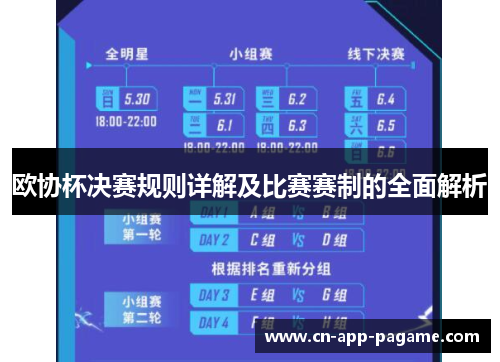 欧协杯决赛规则详解及比赛赛制的全面解析
