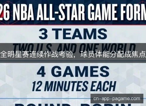全明星赛连续作战考验，球员体能分配成焦点